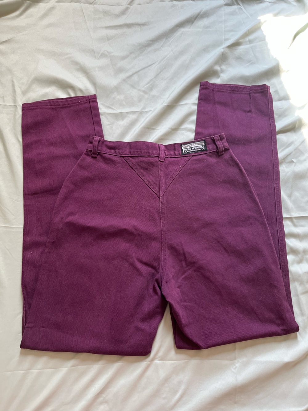 Magenta/Plum Vintage Western Rockies Jeans